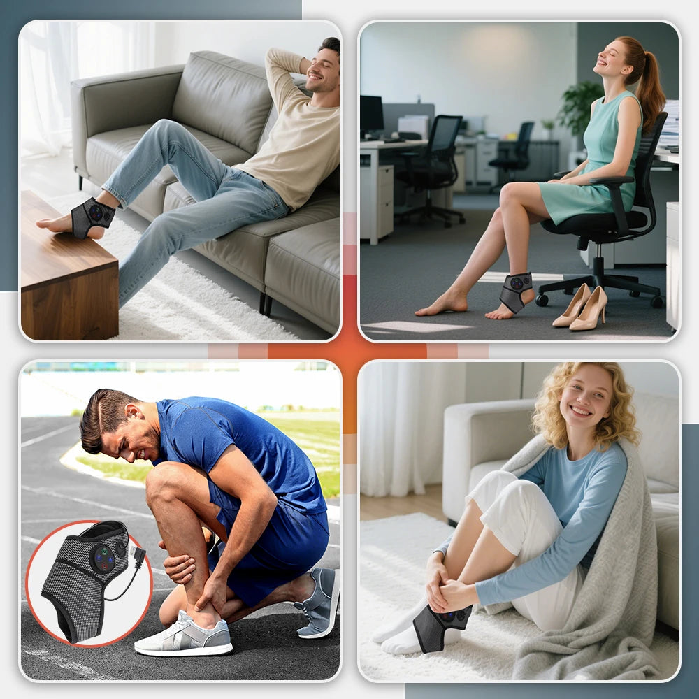 FS Heat/Compression Therapy Ankle Brace
